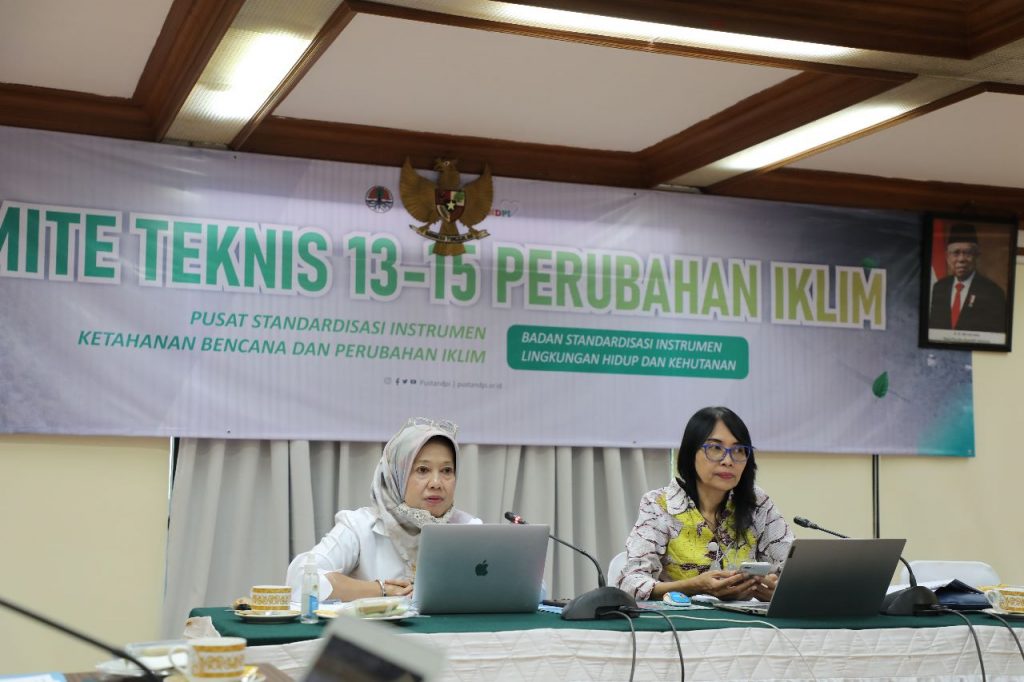 Mengawali langkah, PUSTANDPI Selenggarakan Rapat Koordinasi Komite Teknis 13-15 Perubahan Iklim