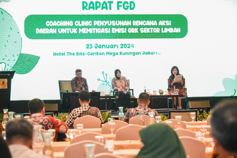 BSILHK Mengikuti FGD Penyusunan Roadmap Daerah dalam Mencapai Target dalam Rencana Operasional Indonesia Zero Waste Zero Emission 2050