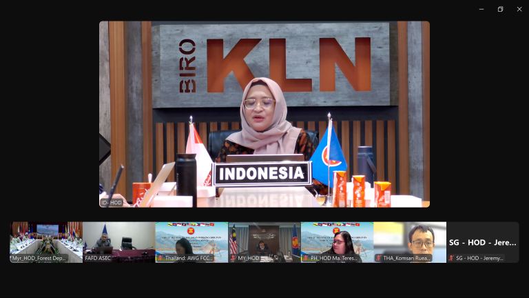 Pusbang Mitigasi Tegaskan Pentingnya Peran Hutan untuk Mitigasi, Adaptasi dan Ketahanan Bencana dalam Pertemuan 21st AWG-FCC Pusbang Mitigasi Tegaskan Pentingnya Peran Hutan untuk Mitigasi, Adaptasi dan Ketahanan Bencana dalam Pertemuan 21st AWG-FCC